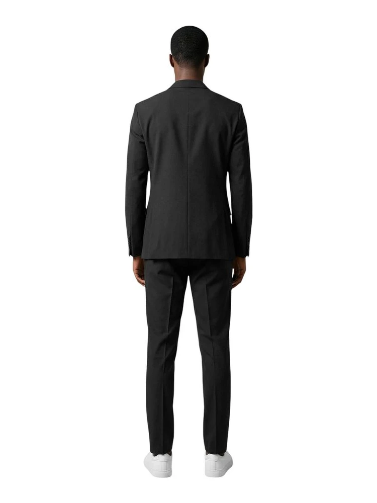 Black Polyester Three-Piece Suit alternative