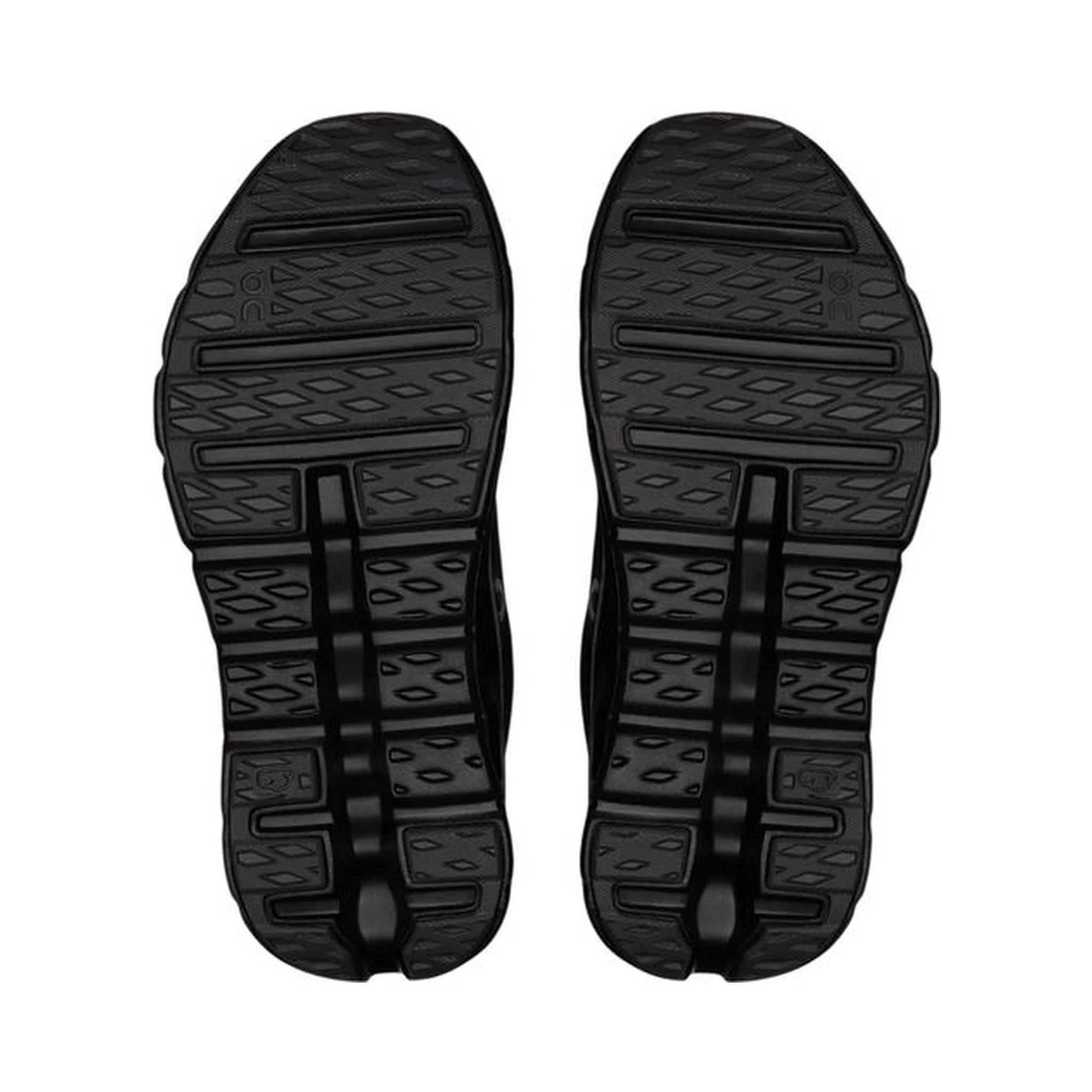 Black Polyester Athletic Sneakers