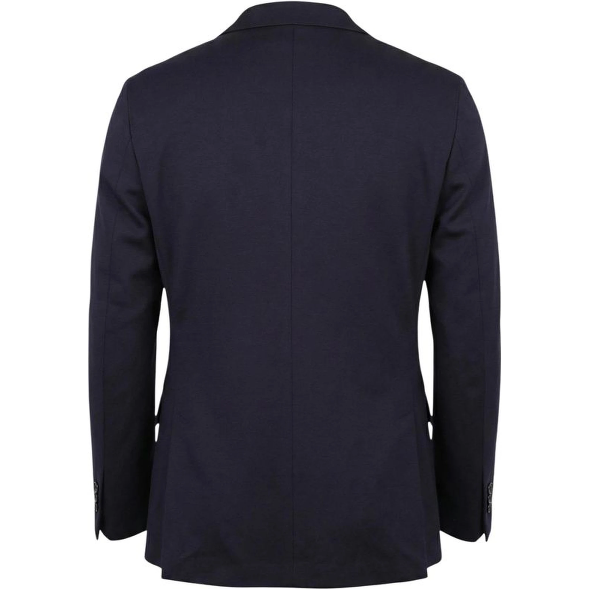 Blue Cotton Two-Piece Suit