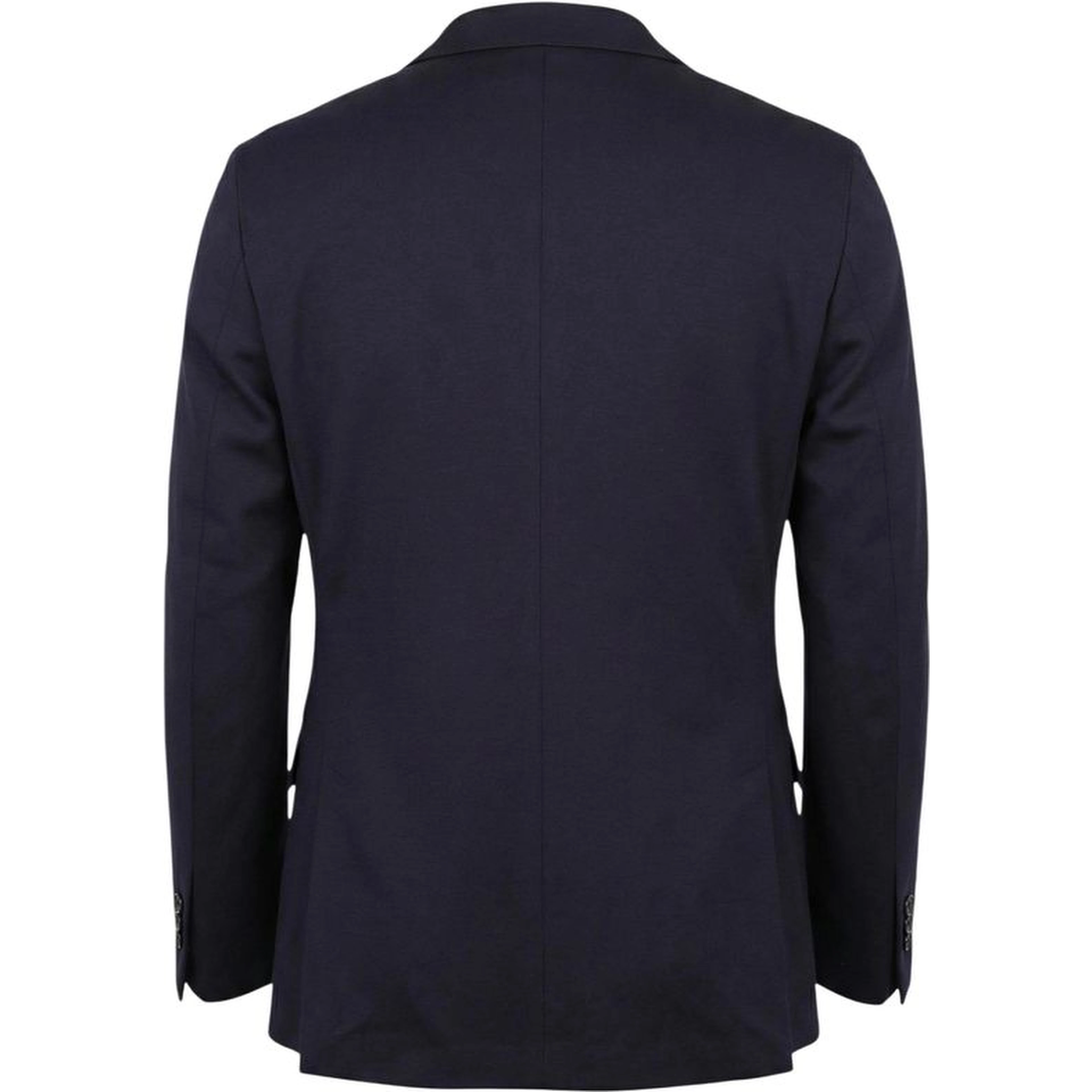 Blue Cotton Two-Piece Suit