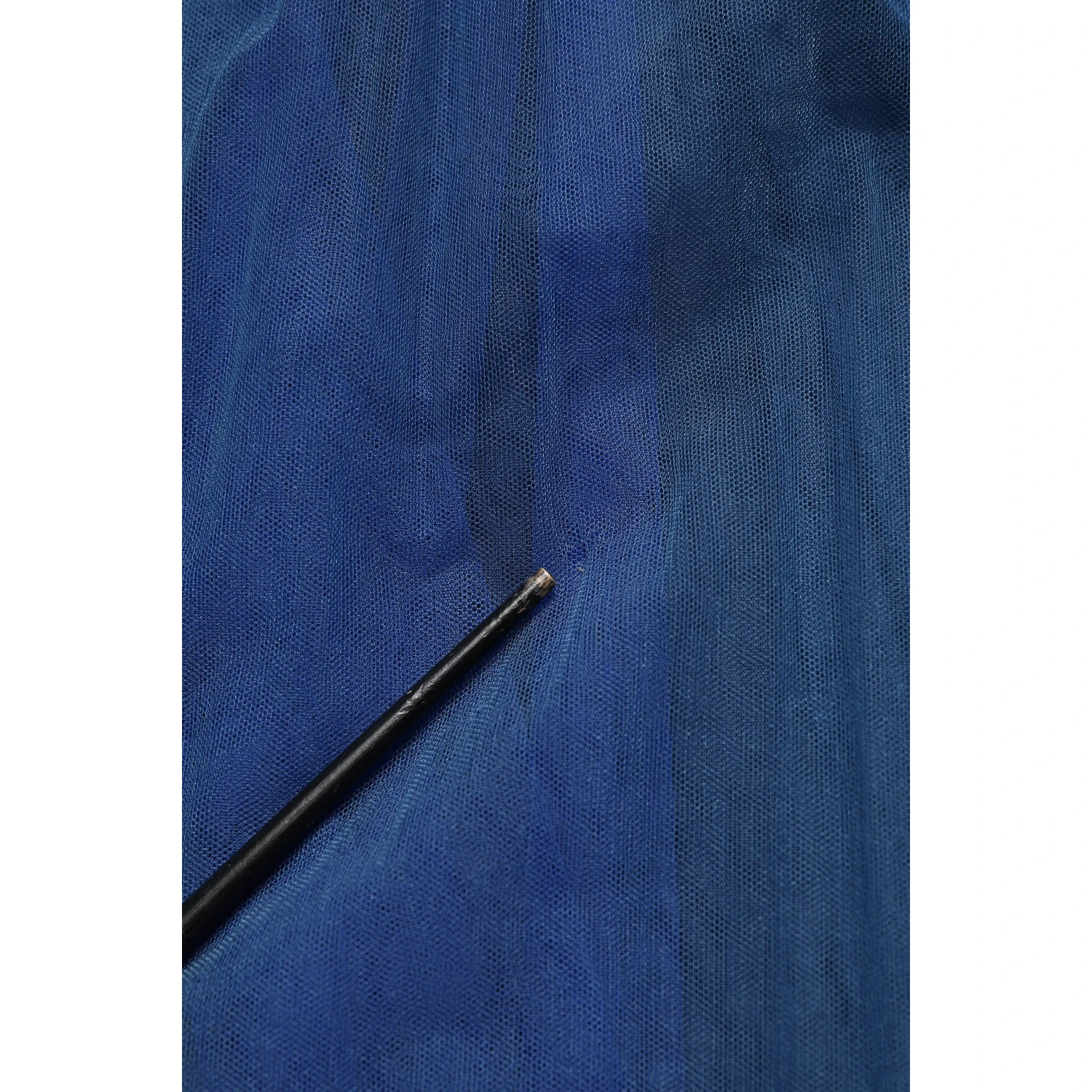 Blue Tulle Midi A-line Sleeveless Dress