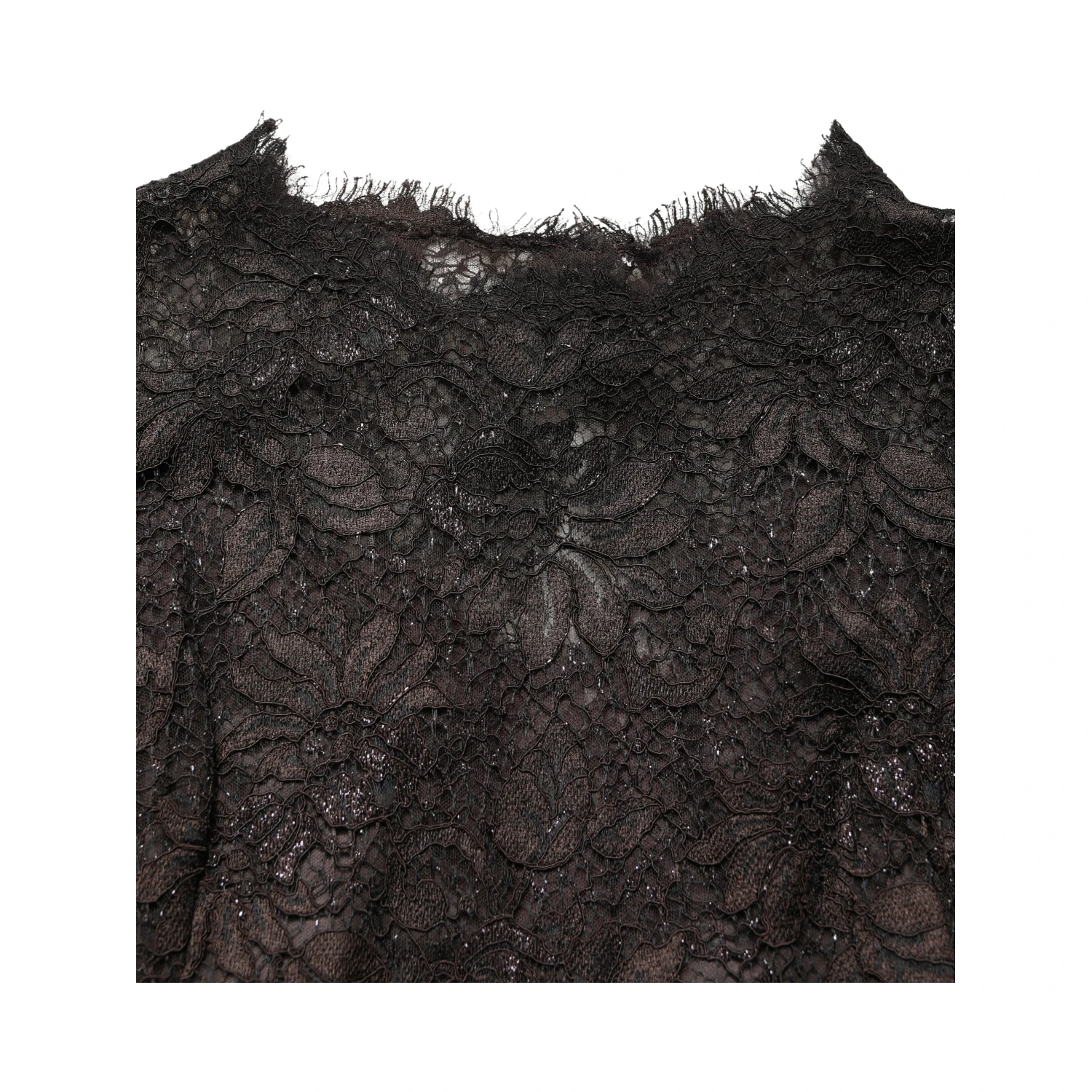 Black Floral Lace Sheath Long Maxi Dress