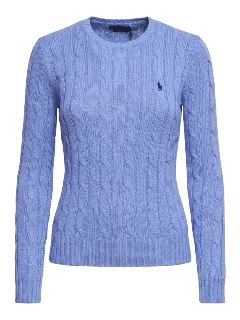 Maglia A Trecce In Pima Cotton