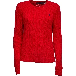 Maglia A Trecce In Pima Cotton