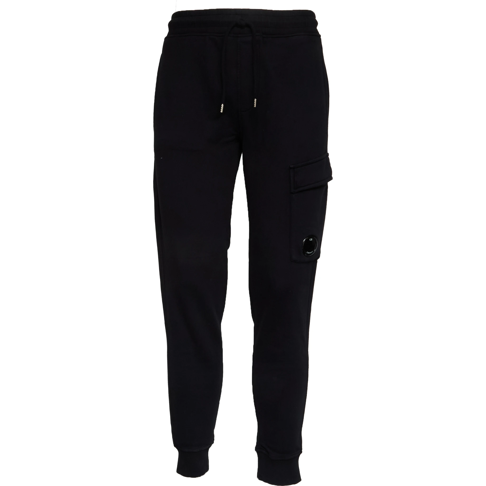 Cotton Diagonal Fleece Lens Sweatpants