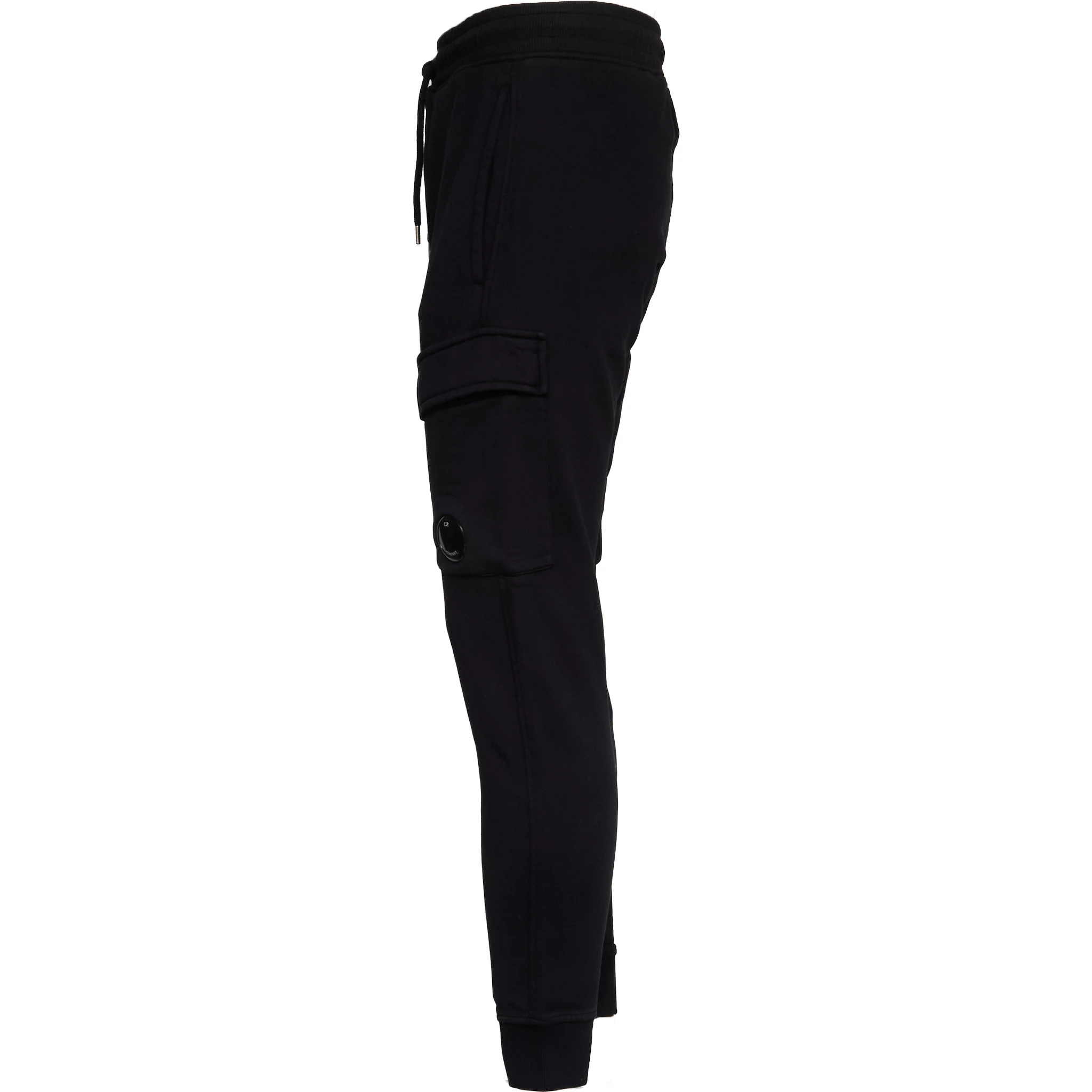 Cotton Diagonal Fleece Lens Sweatpants