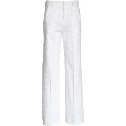 Pantaloni Reina Wide Leg In Bull Fisso 10 1/4 Oz Bluesign