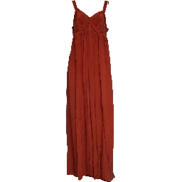 Jacobean Maxi Babydoll Dress