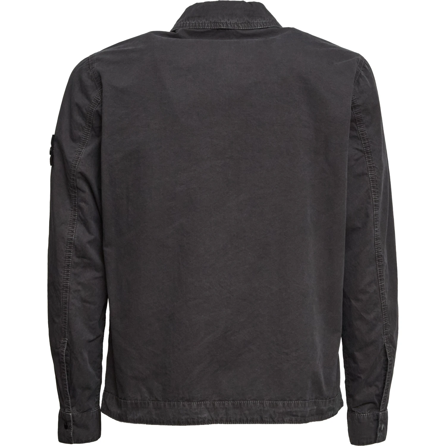 Overshirt Brushed Organic Cotton Canvas Old Effect