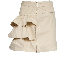 Jila Colour Denim Miniskirt