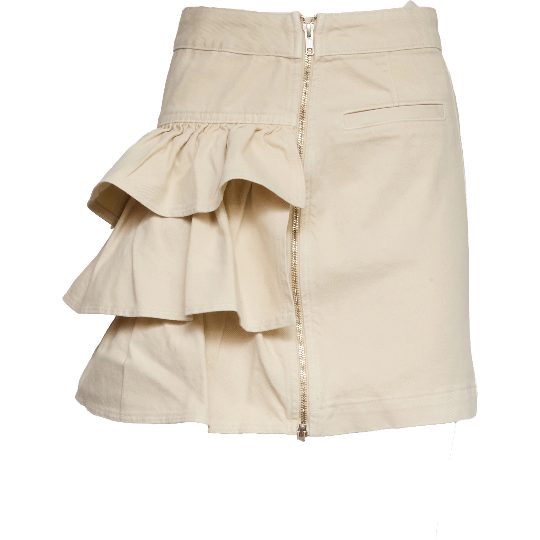 Jila Colour Denim Miniskirt