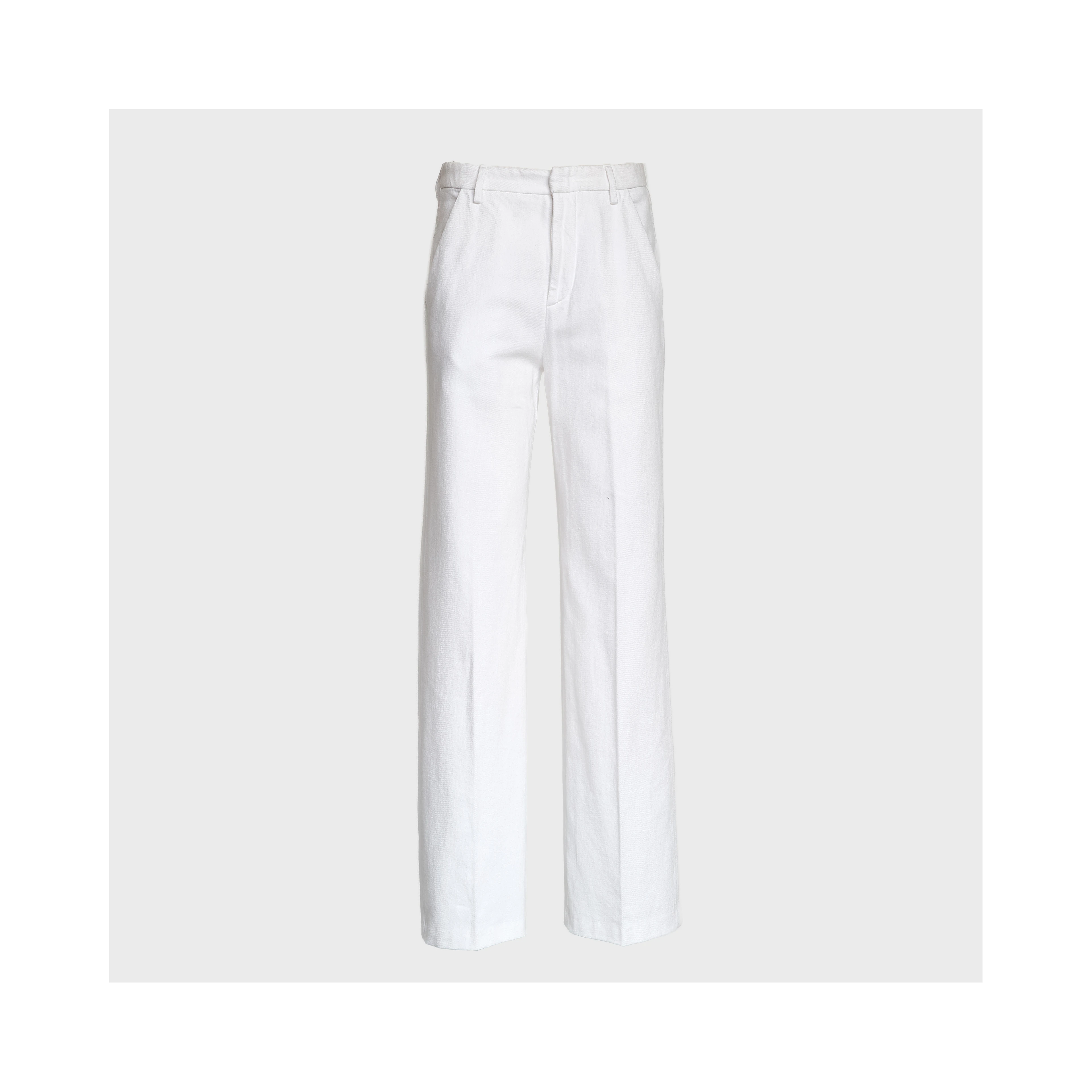 Pantaloni Reina Wide Leg In Bull Fisso 10 1/4 Oz Bluesign