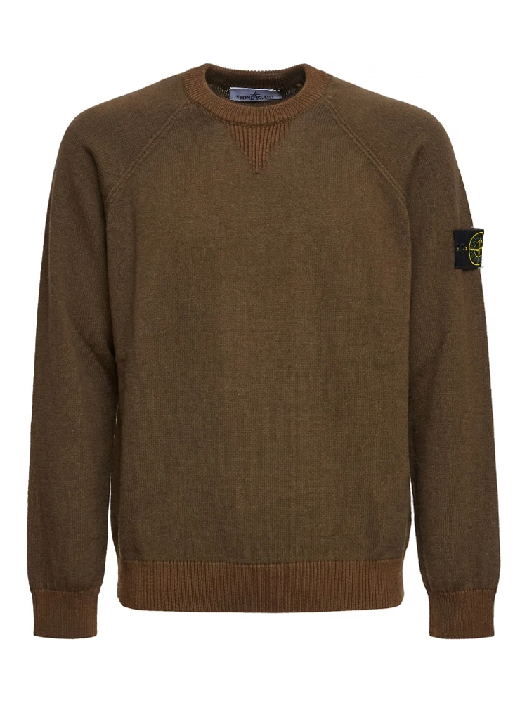 Maglia Girocollo Ribbed Cotton