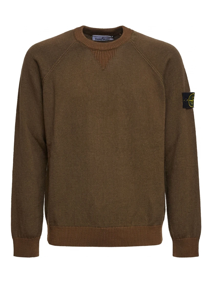 Maglia Girocollo Ribbed Cotton