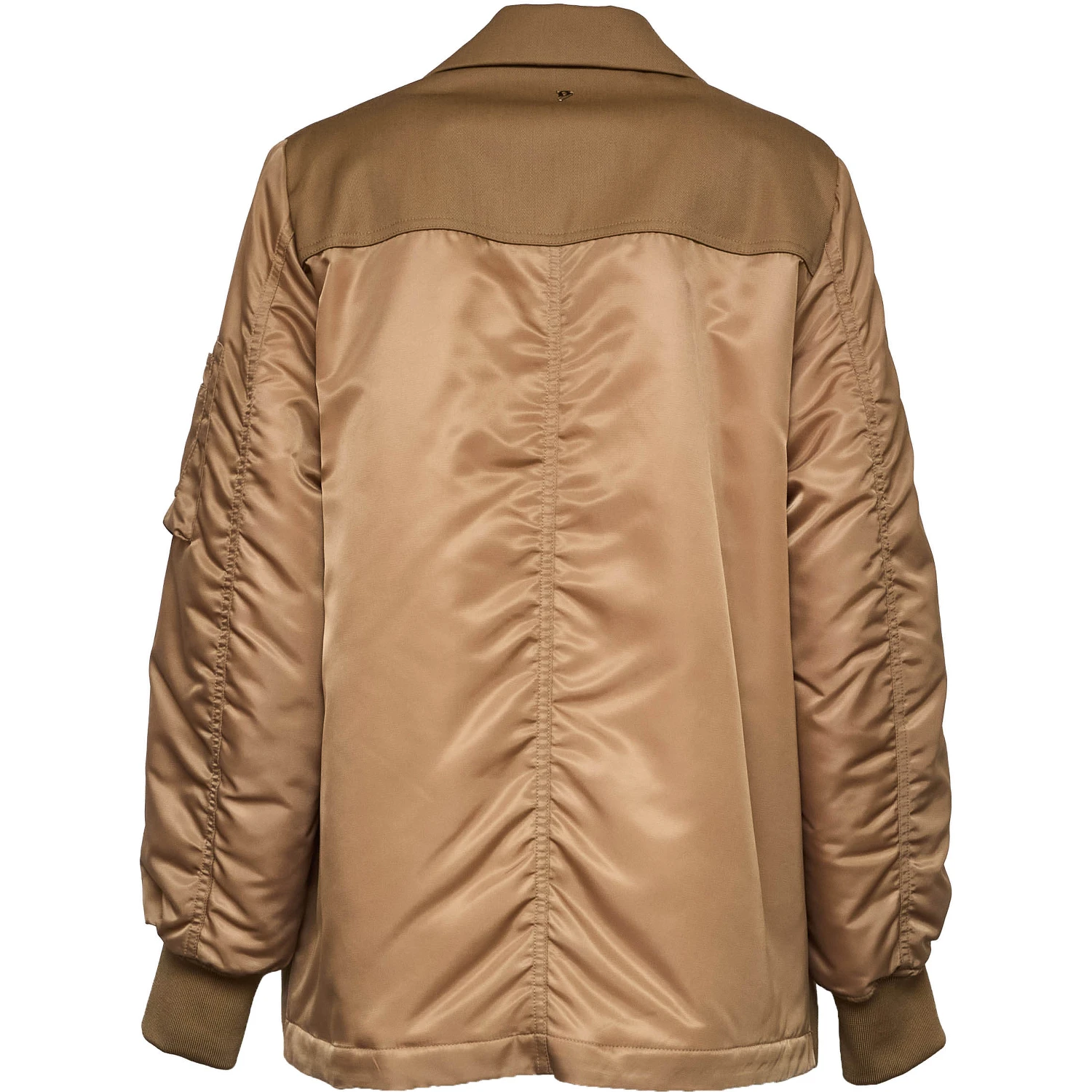 Peacoat Over In Lana, Nylon, Gabardine