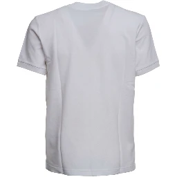 T-Shirt Piquet Tinta In Capo