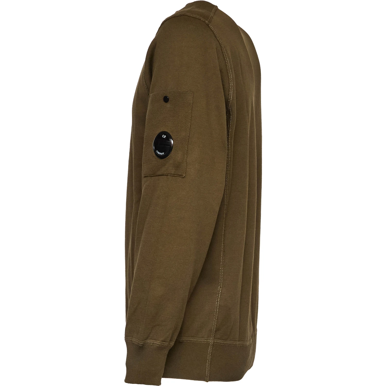 Cotton Sea Island Crewneck Lens Sweater