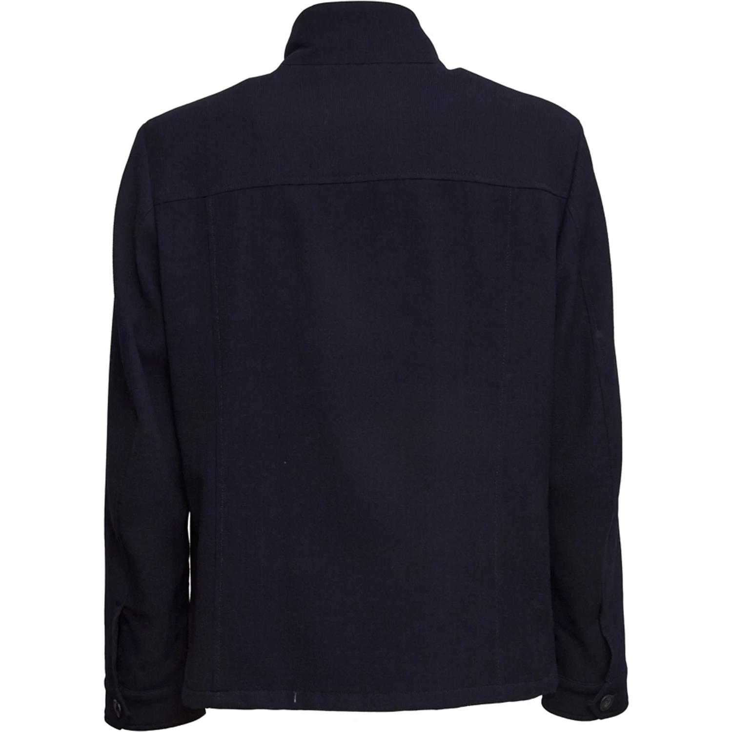 Field Jacket Corta Travel in Lana e Cotone Stretch
