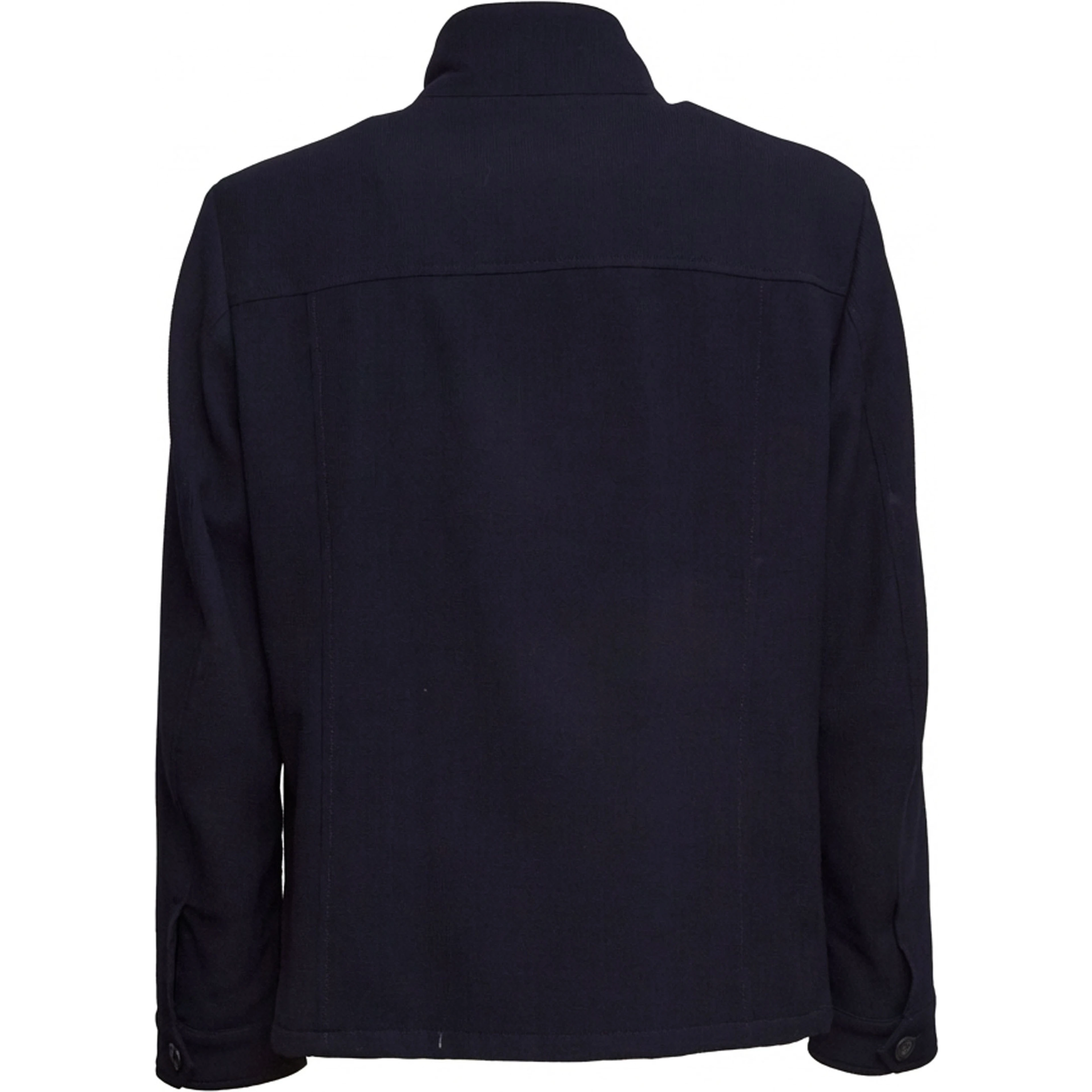 Field Jacket Corta Travel in Lana e Cotone Stretch
