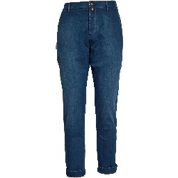 Jeans Gray Denim Blue Stretch Regular Fit