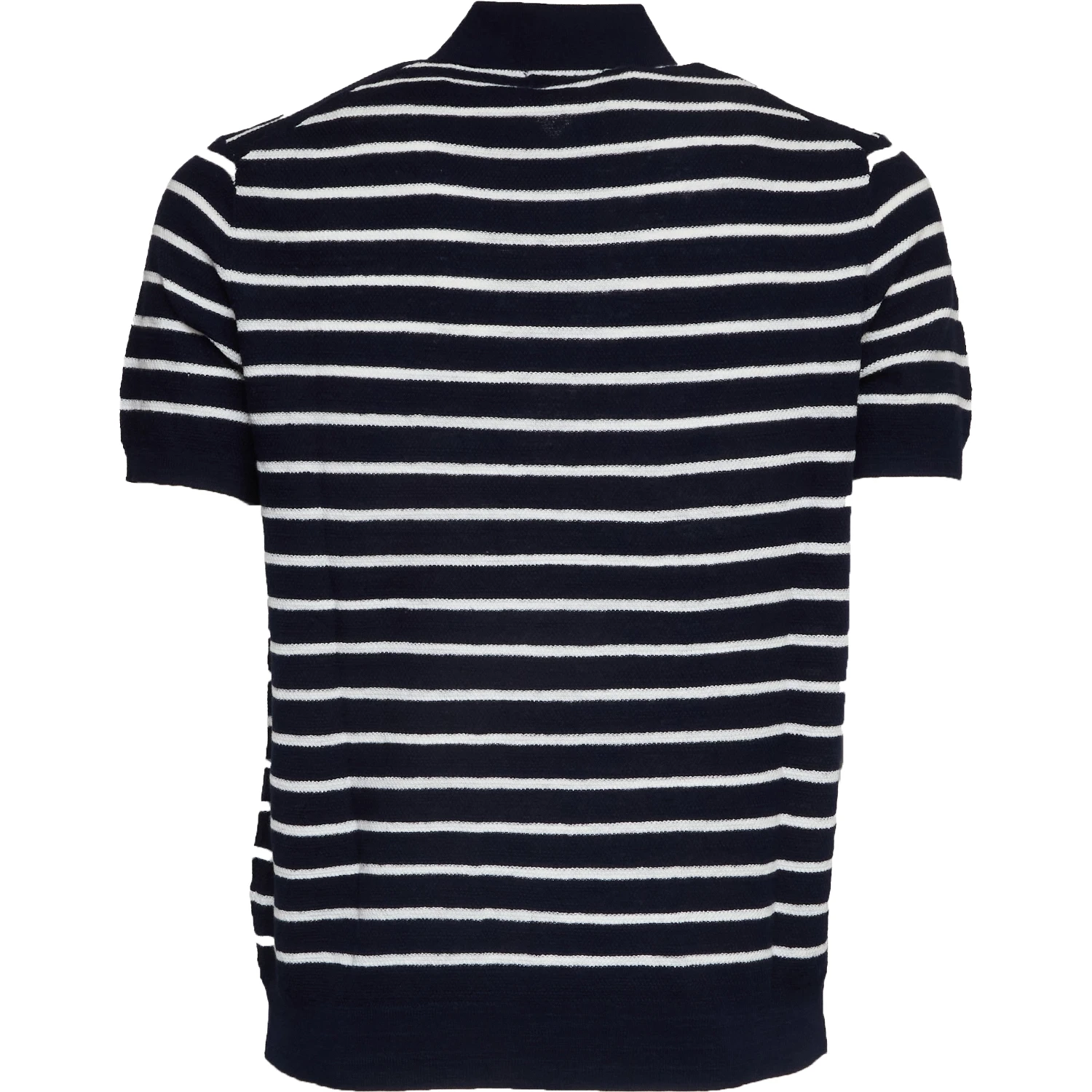 Maglia Polo A Righe Manica Corta