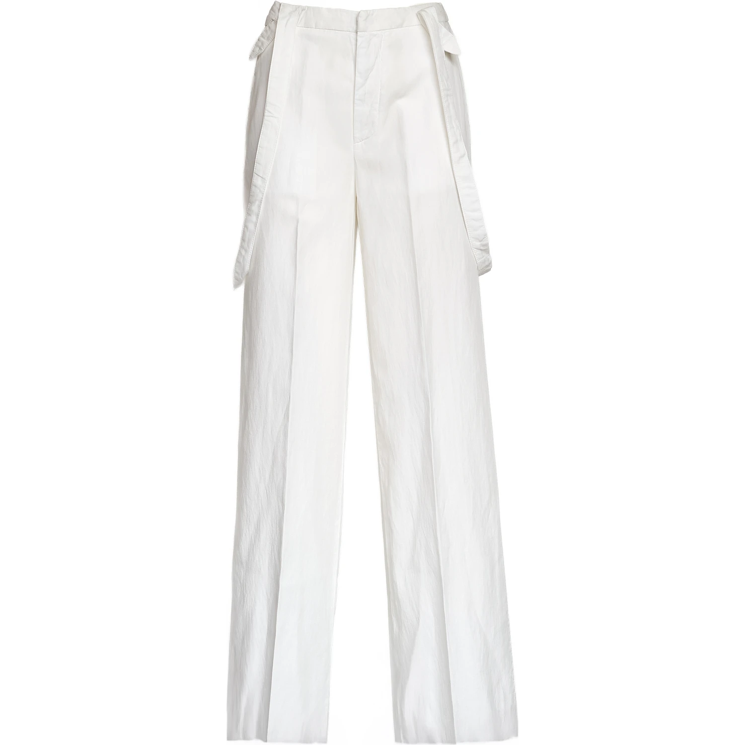 Pantaloni Tecla Wide Leg In Lino Lyocell