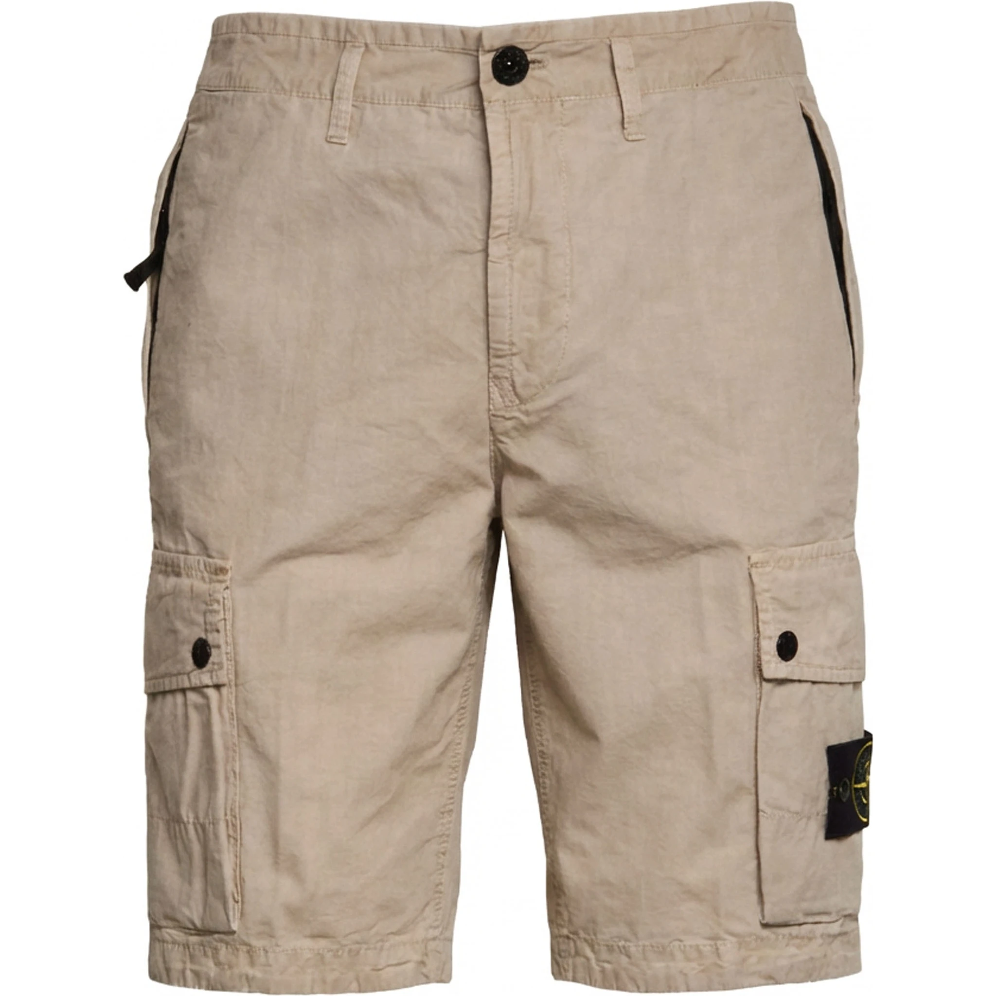 Bermuda Brushed Organic Cotton Canvas Old Effect