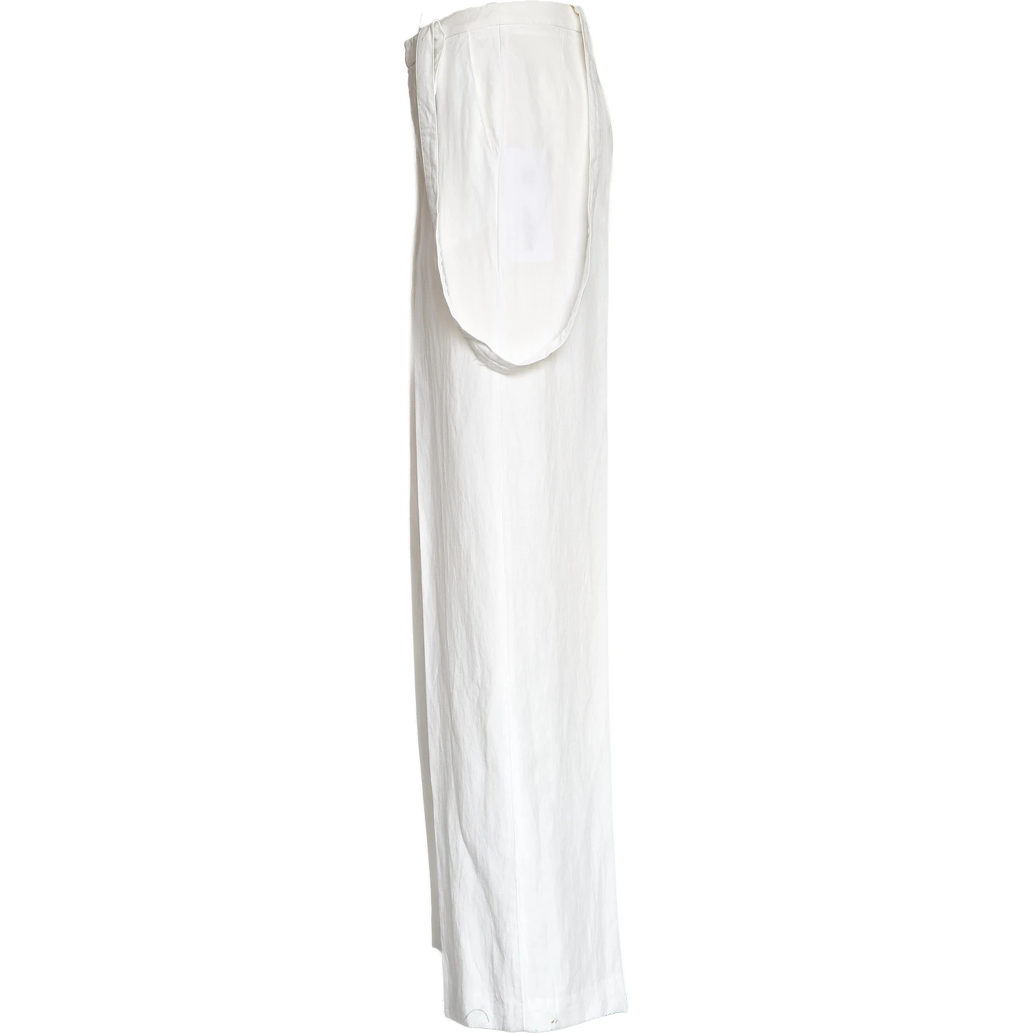 Pantaloni Tecla Wide Leg In Lino Lyocell