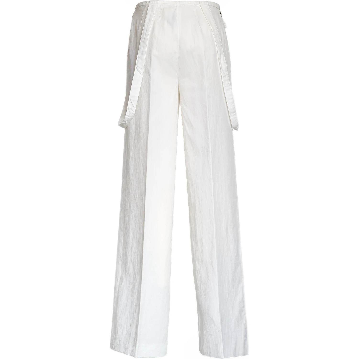 Pantaloni Tecla Wide Leg In Lino Lyocell