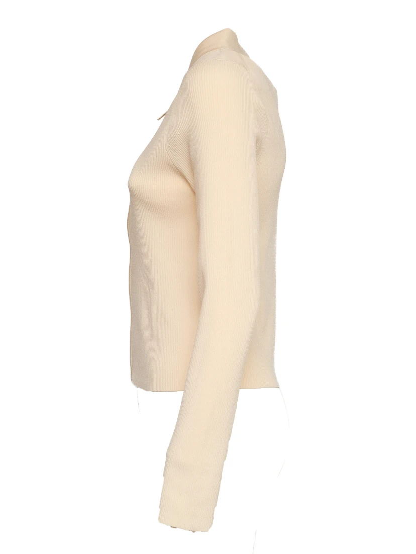 Mila Zipped Polo Top