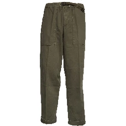Pantaloni Lunghi In Gabardina Vintage Fatigue