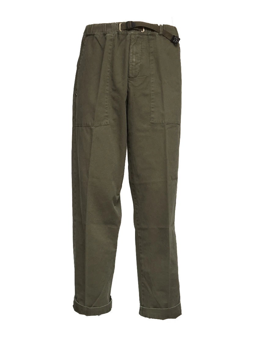 Pantaloni Lunghi In Gabardina Vintage Fatigue