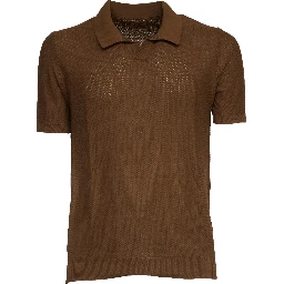 Polo Nido D'ape Unito In Cotone Makò