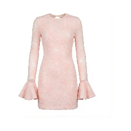 Rosana Mesh Frill Mini Dress