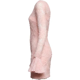 Rosana Mesh Frill Mini Dress