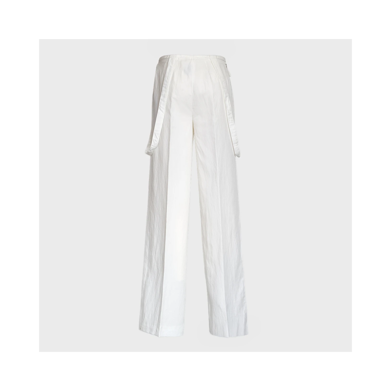 Pantaloni Tecla Wide Leg In Lino Lyocell