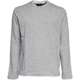 T-Shirt Manica Lunga In Jersey Basico