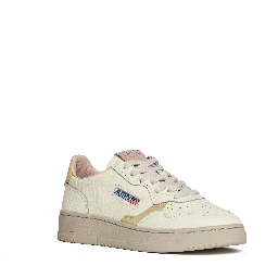 Sneakers Medalist Low In Pelle, Suede Elephant