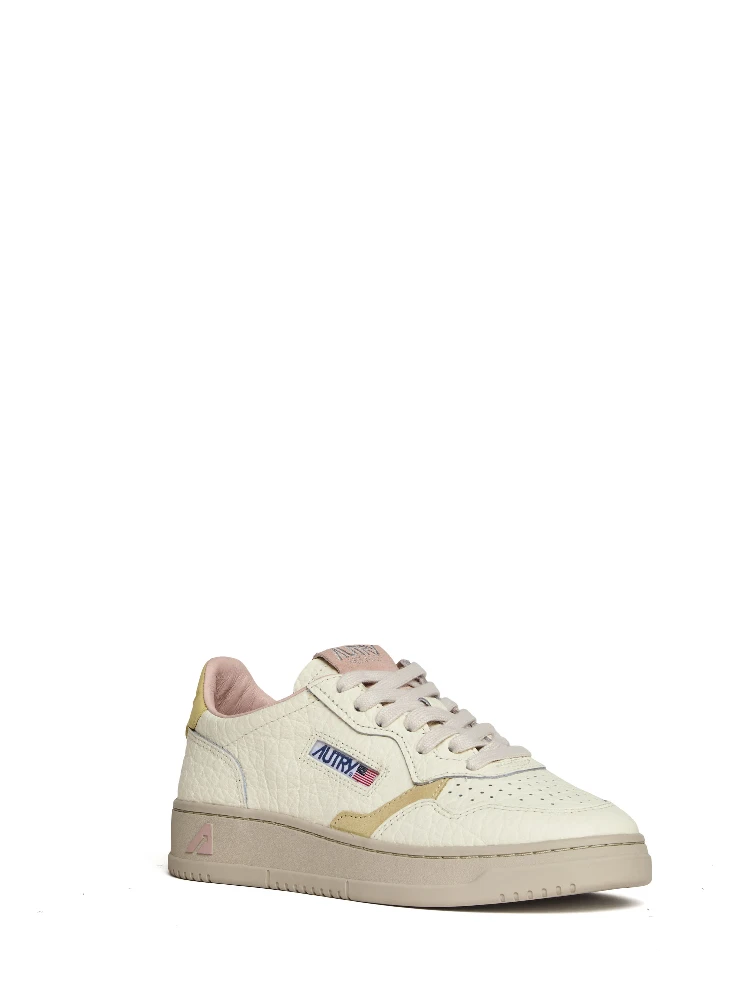Sneakers Medalist Low In Pelle, Suede Elephant alternative