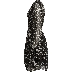 Loriena Crinkled Chiffon Dress