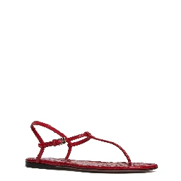 Montecarlo Flat Sandal Mono Printed Python