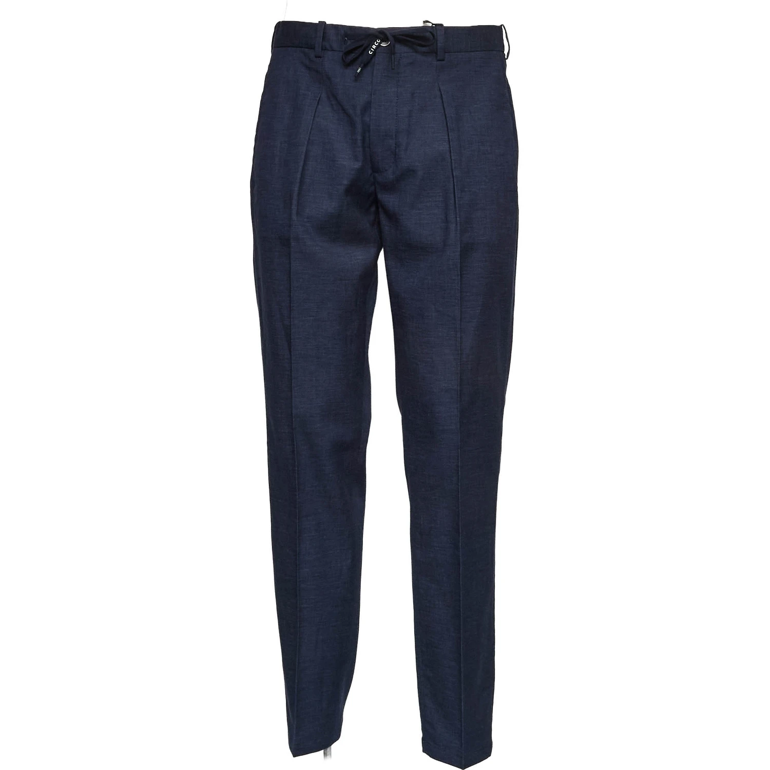 Pantaloni In Piquet Cotone, Lino