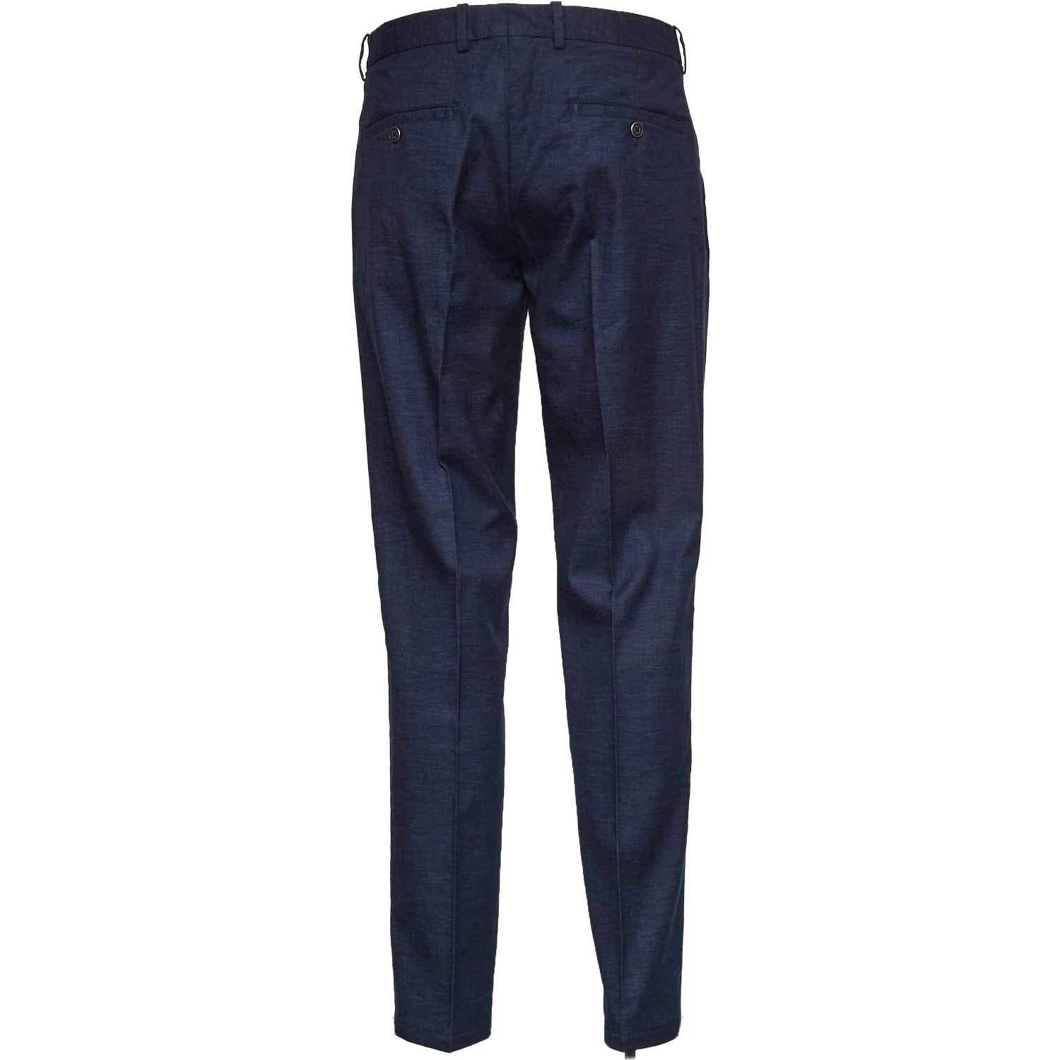 Pantaloni In Piquet Cotone, Lino