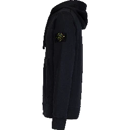 Felpa Con Cappuccio, Zip Organic Cotton Fleece