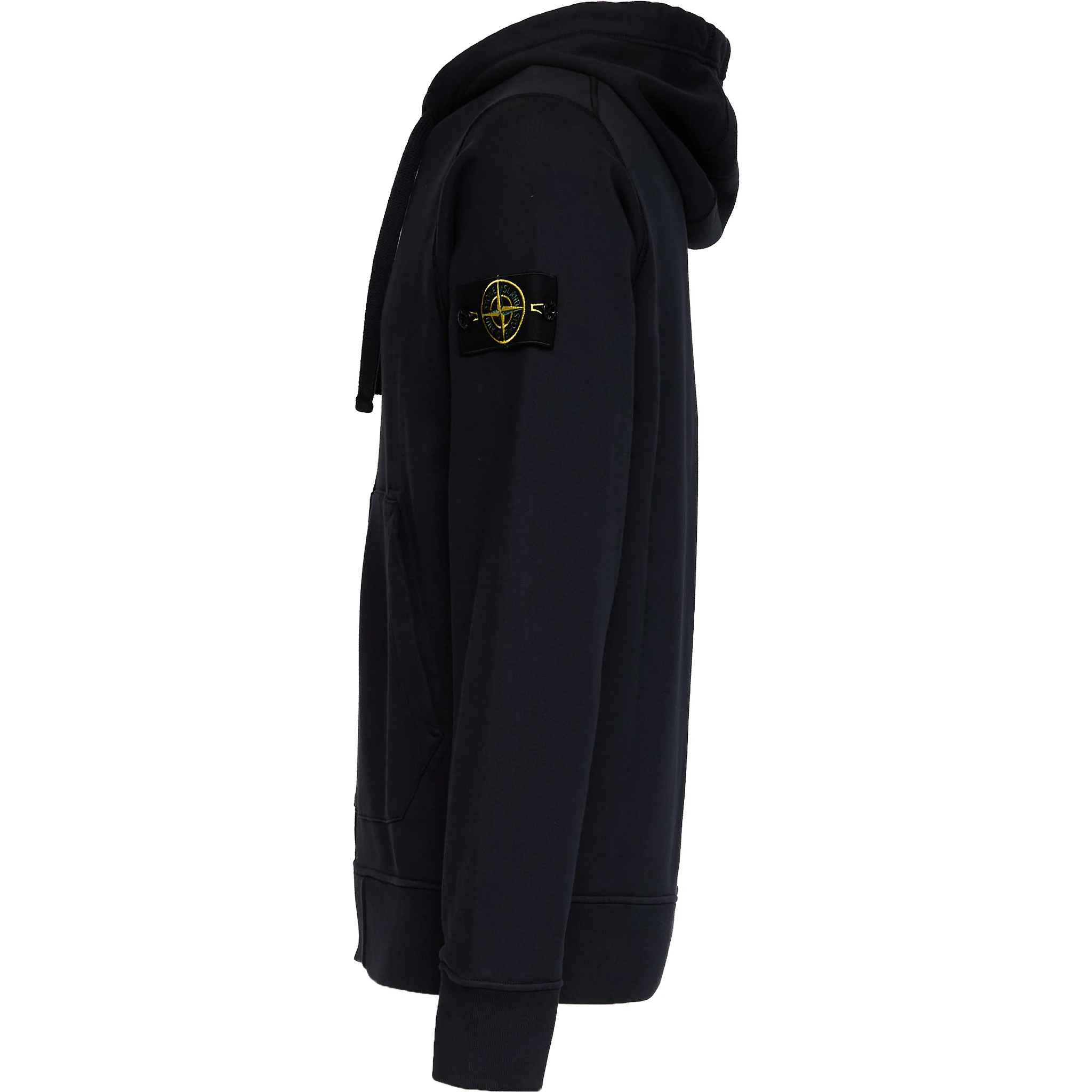 Felpa Con Cappuccio, Zip Organic Cotton Fleece