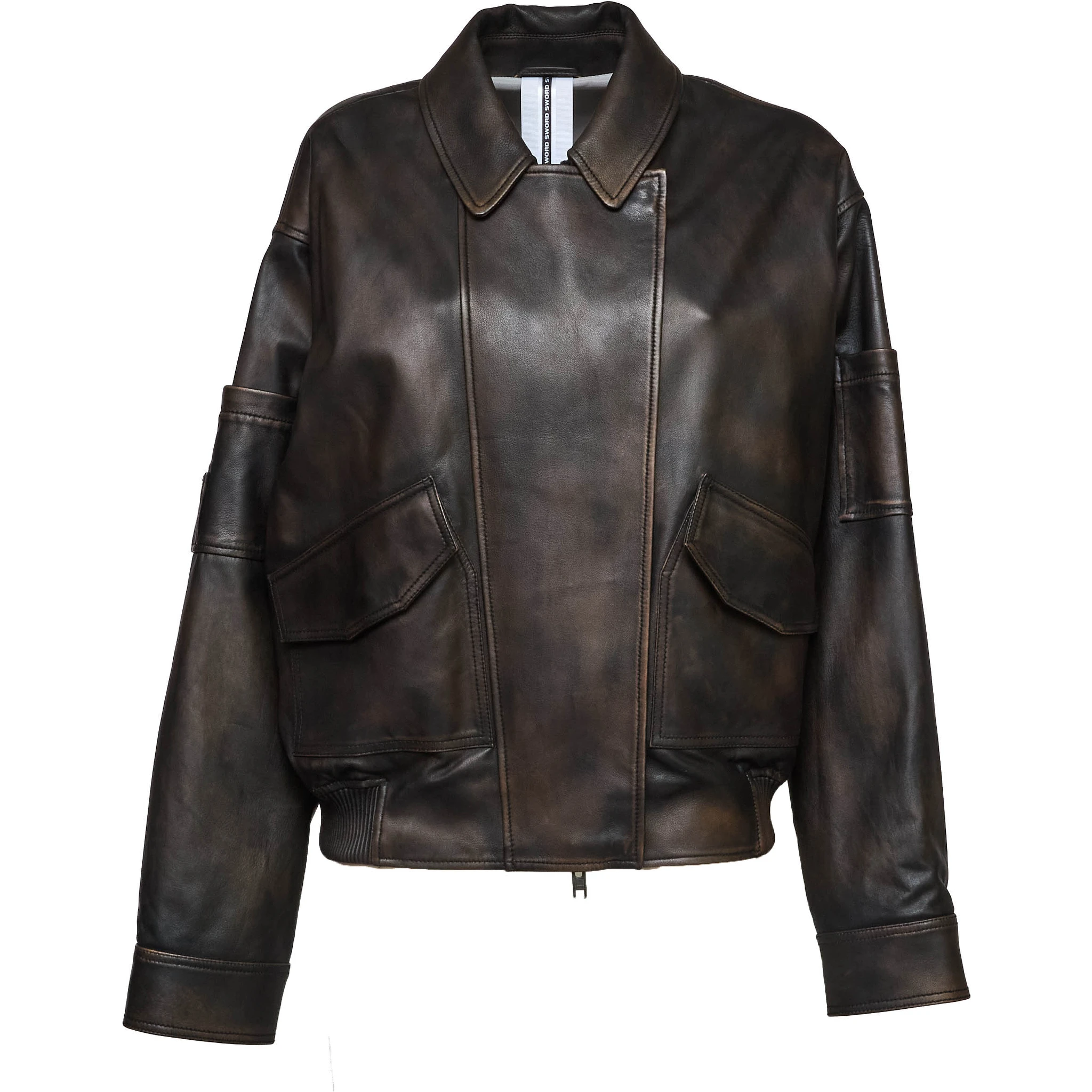 Leather Bomber