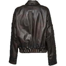 Leather Bomber