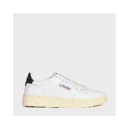 Sneakers Medalist Low In Pelle Bianca, Space