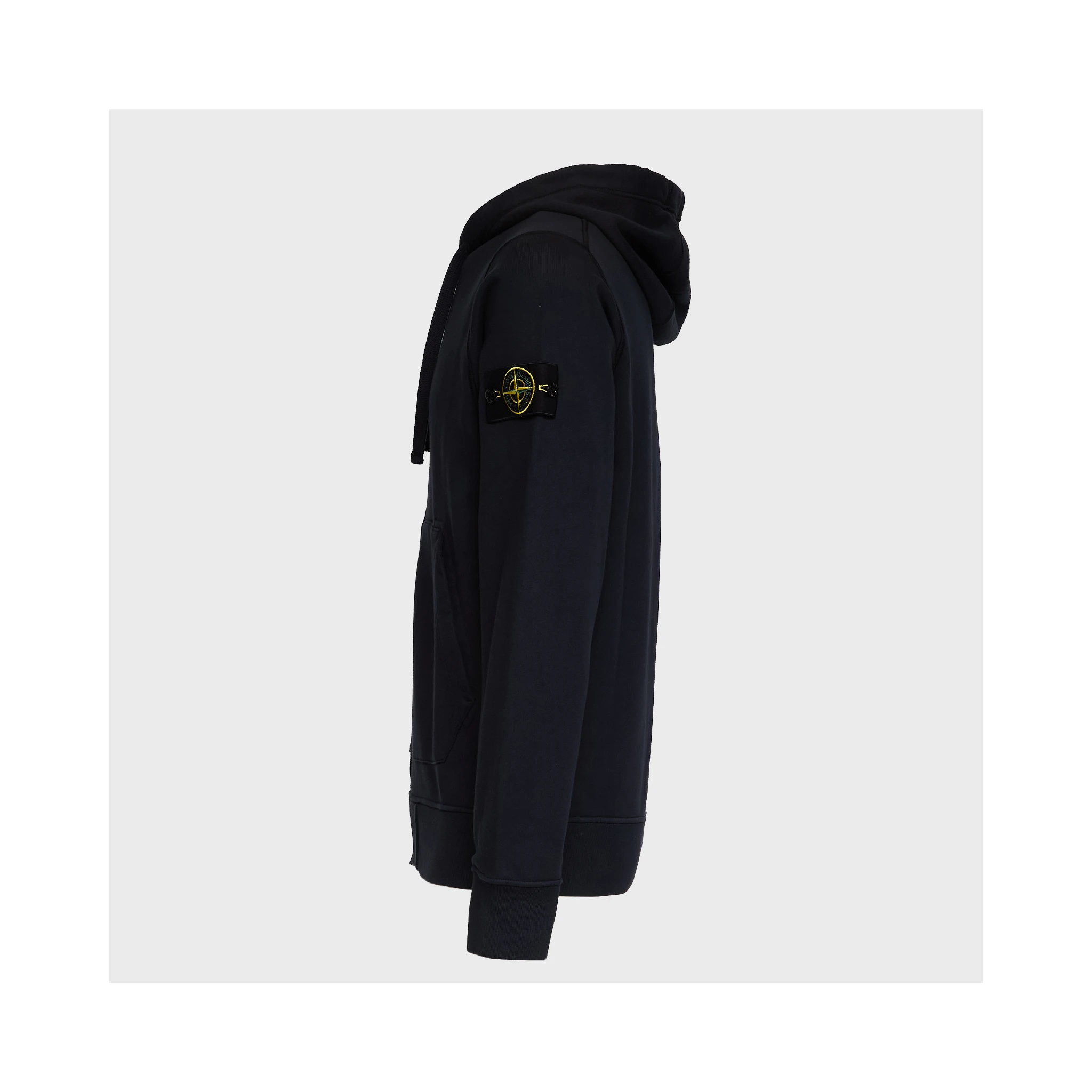 Felpa Con Cappuccio, Zip Organic Cotton Fleece