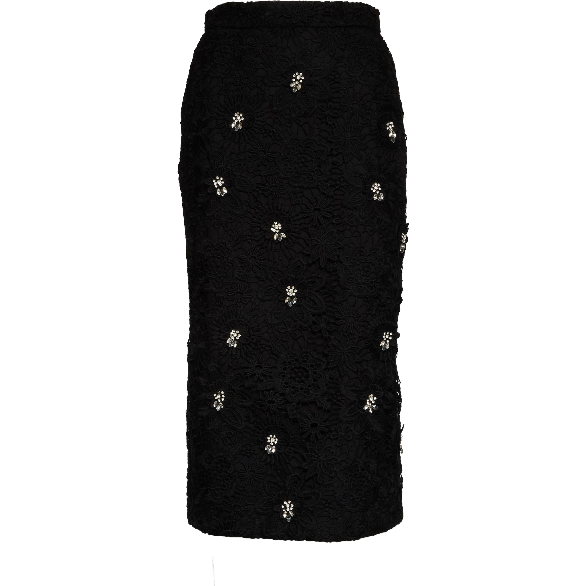 Jourget Lace Pencil Skirt